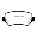 EBC Brakes Yellowstuff Performance Brake Pads