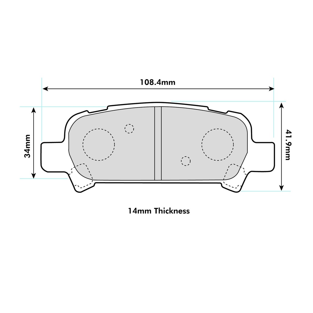 EBC Brakes RP-1 Brake Pads