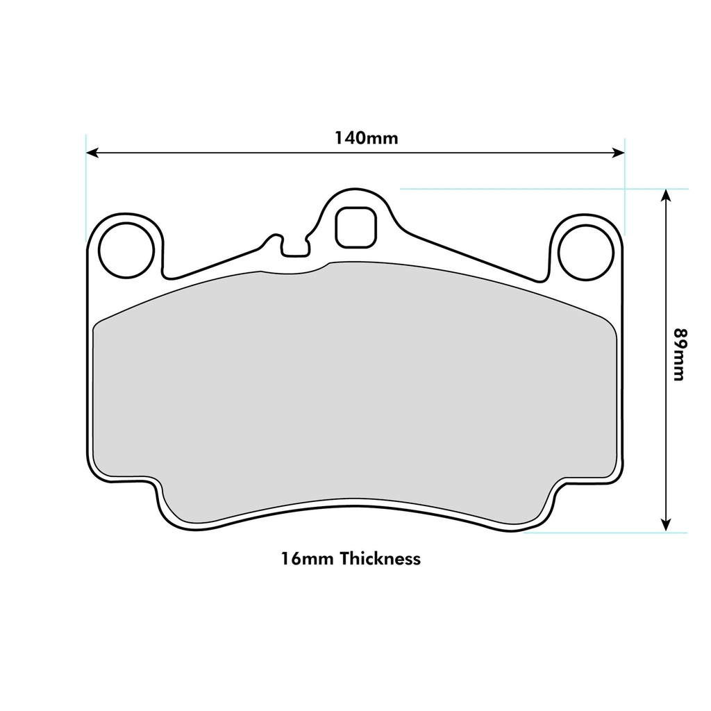 EBC Brakes RP-1 Brake Pads