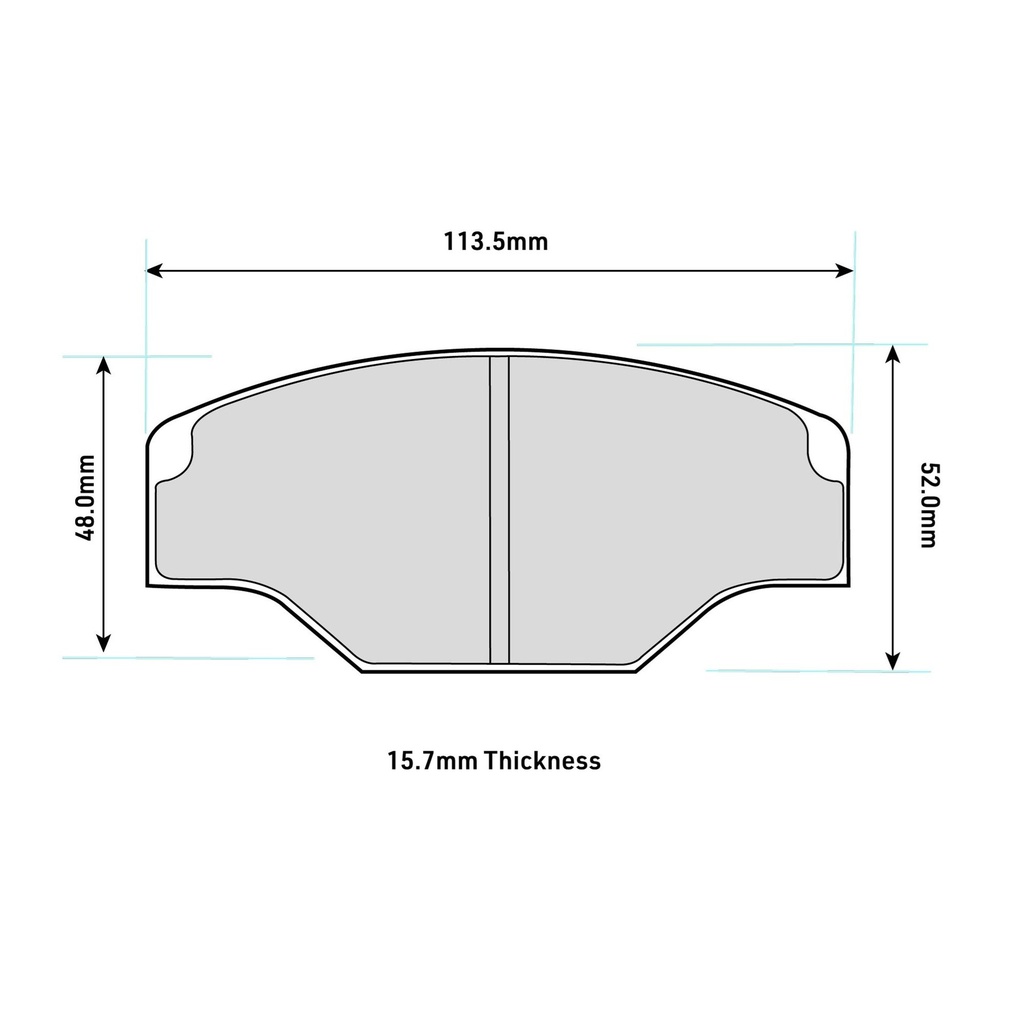 Ferodo DSUNO Brake Pads To Fit AP Racing CP2361 / OE Calipers
