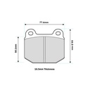Ferodo DS3000 Brake Pads