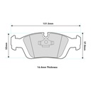 PBS Brakes ProRace Brake Pads