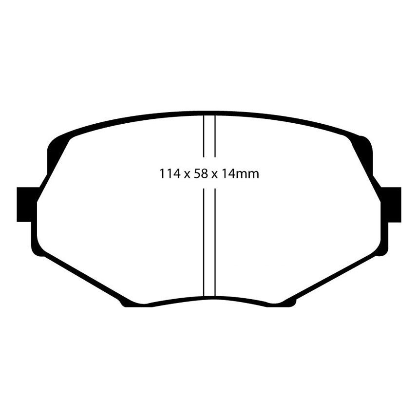 EBC Brakes Redstuff Performance Brake Pads