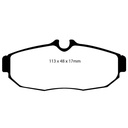 EBC Brakes Yellowstuff Performance Brake Pads