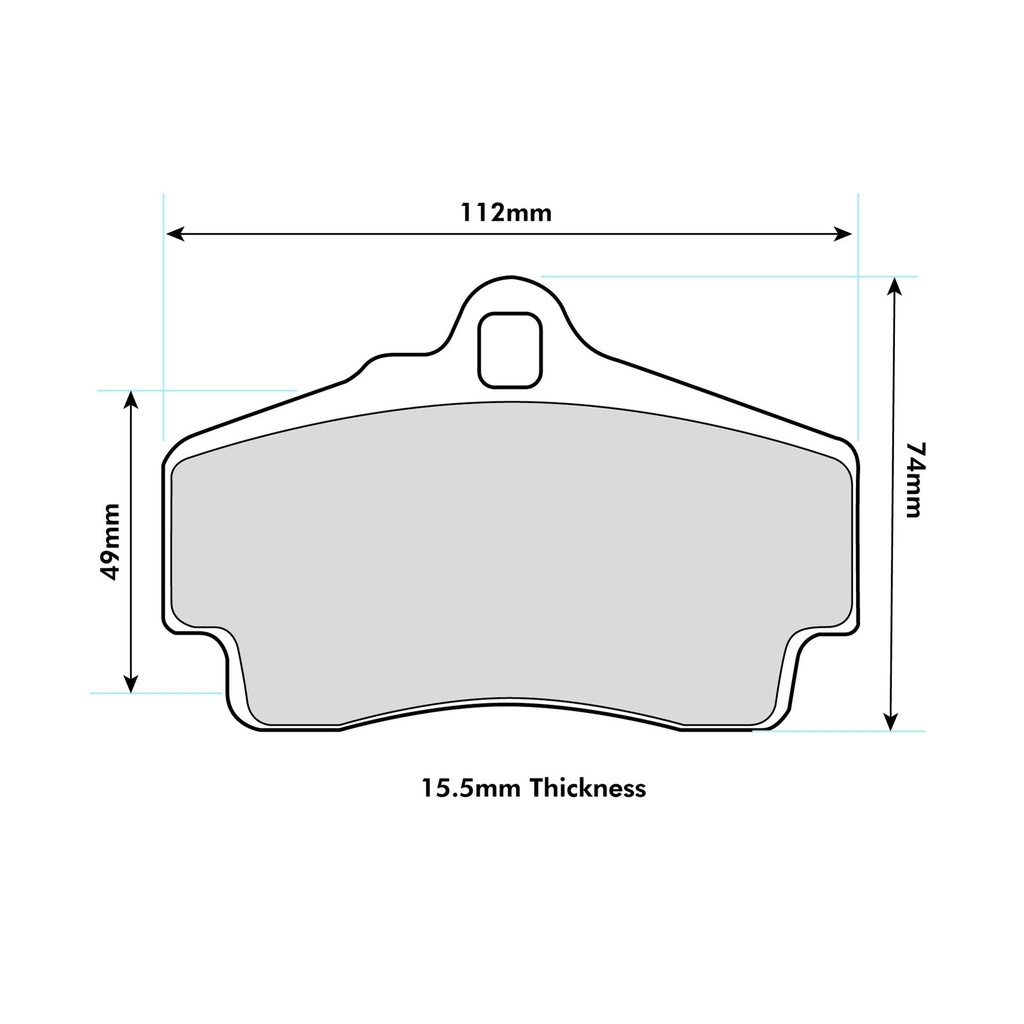 Pagid RS44 Brake Pads