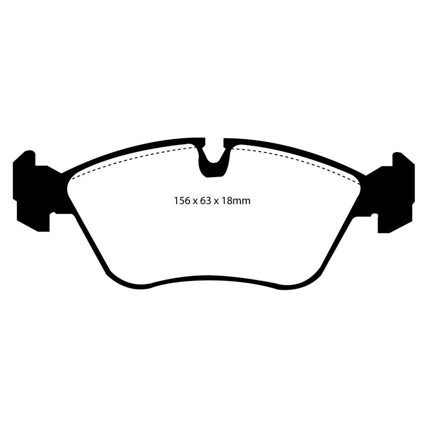 EBC Brakes Yellowstuff Performance Brake Pads