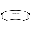 EBC Brakes Yellowstuff Performance Brake Pads