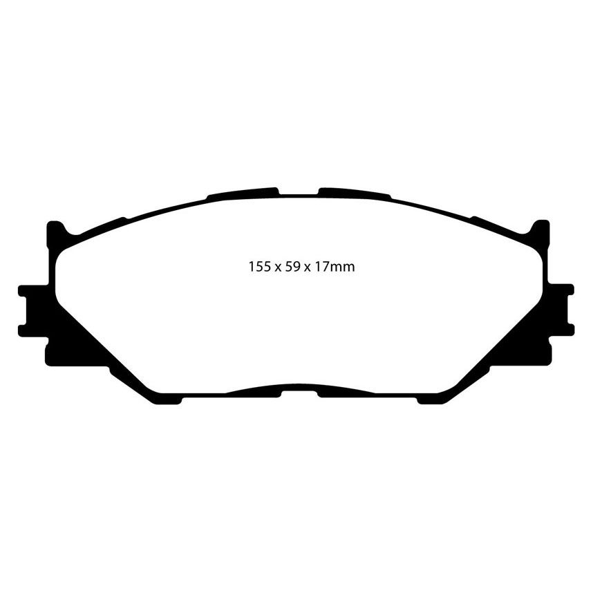 EBC Brakes Yellowstuff Performance Brake Pads