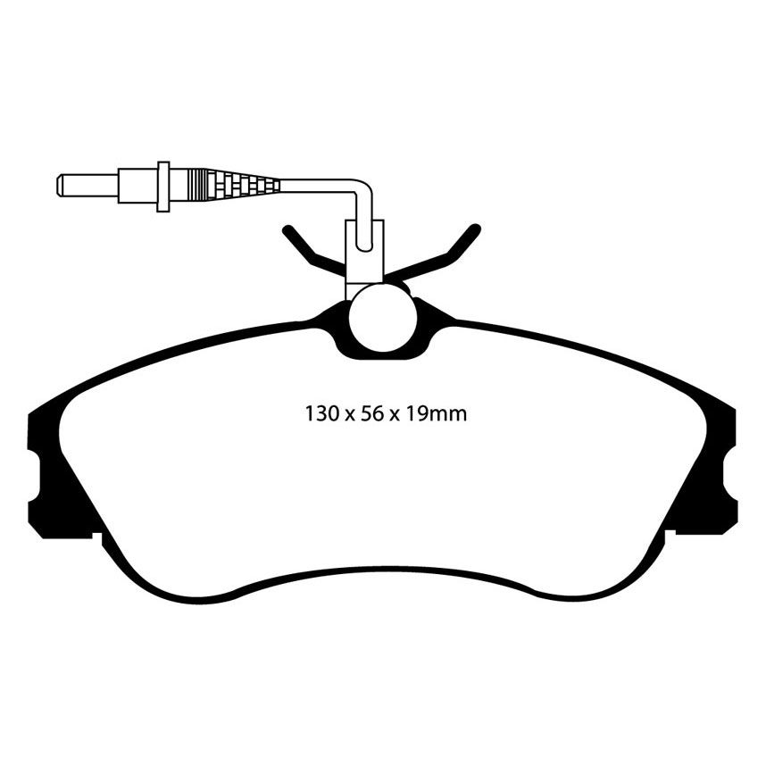 EBC Brakes Yellowstuff Performance Brake Pads