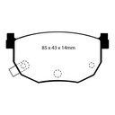 EBC Brakes Redstuff Performance Brake Pads