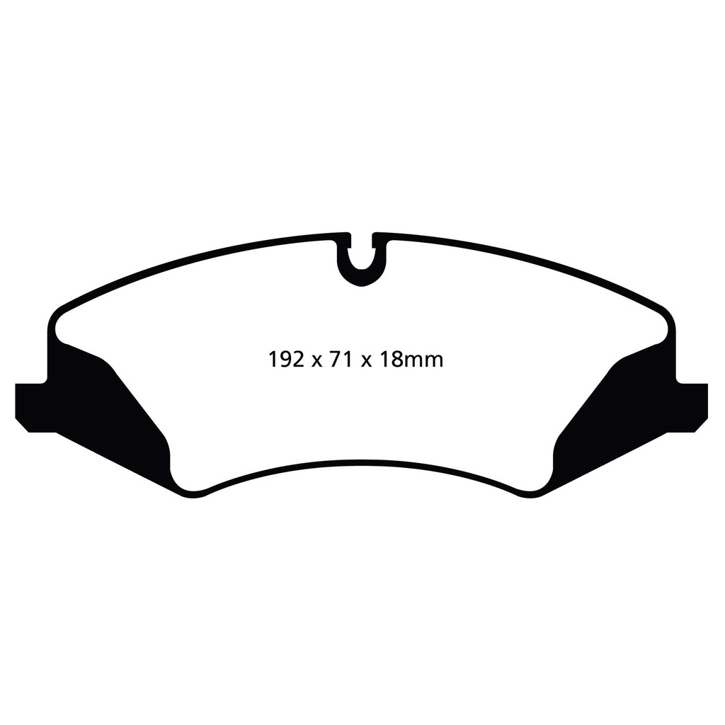 EBC Brakes Yellowstuff Performance Brake Pads