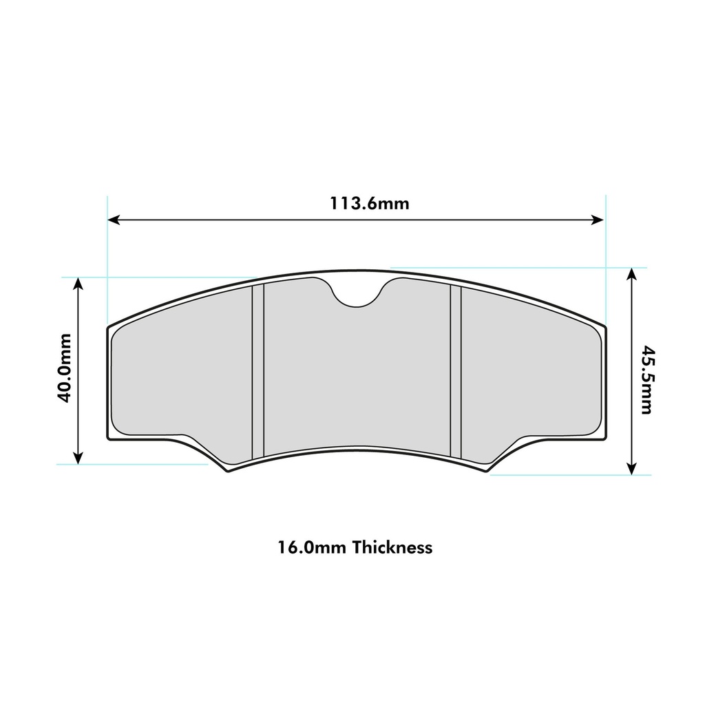 Ferodo DS1.11 Brake Pads To Fit AP Racing CP2361 Calipers