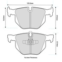 Pagid RSL1 Brake Pads