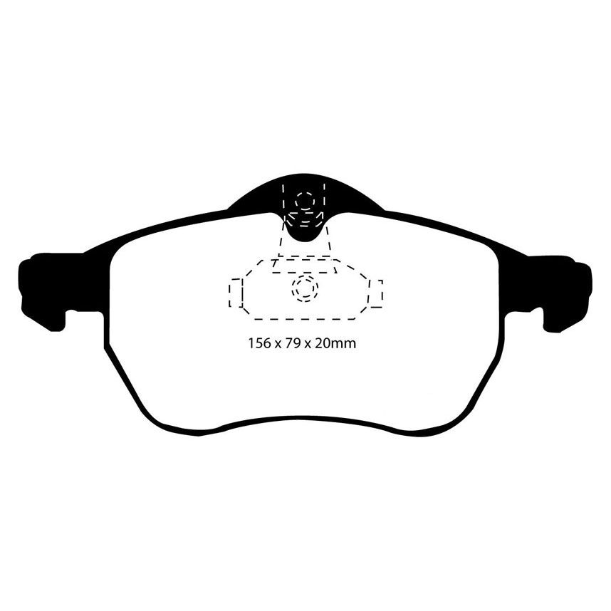 EBC Brakes Yellowstuff Performance Brake Pads