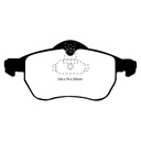 EBC Brakes Yellowstuff Performance Brake Pads