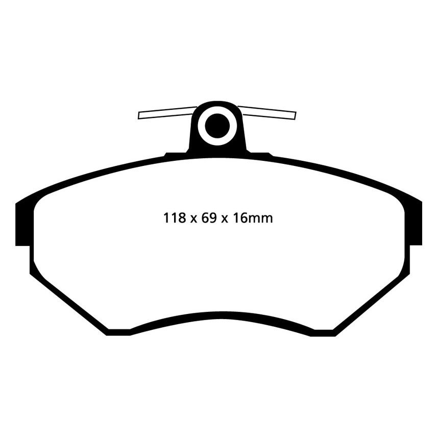 EBC Brakes Yellowstuff Performance Brake Pads