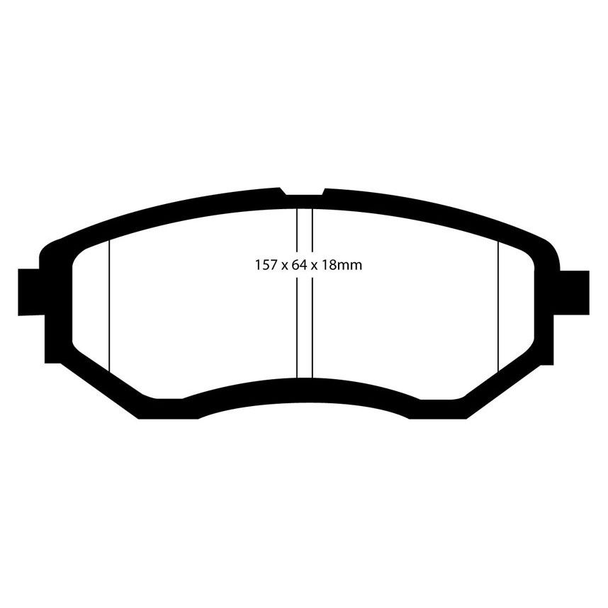 EBC Brakes Bluestuff NDX Brake Pads
