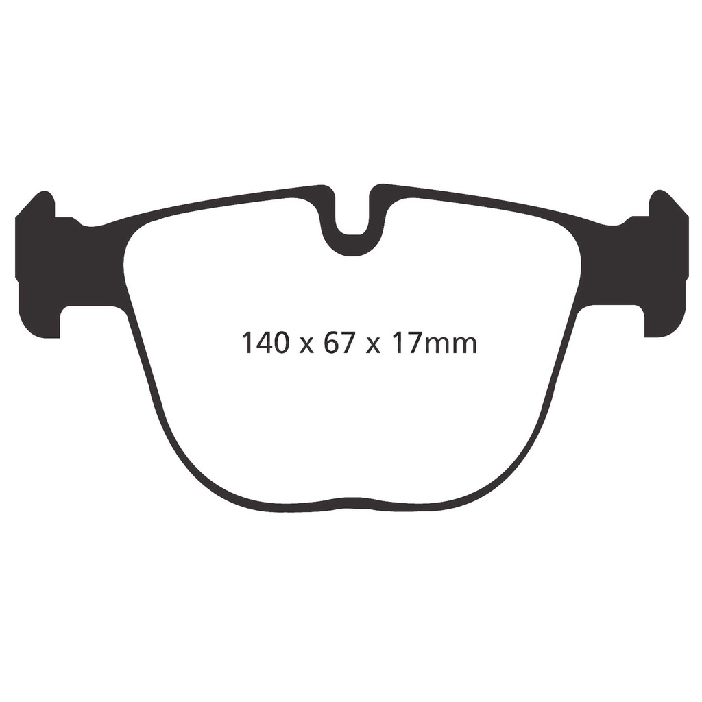 EBC Brakes Yellowstuff Performance Brake Pads
