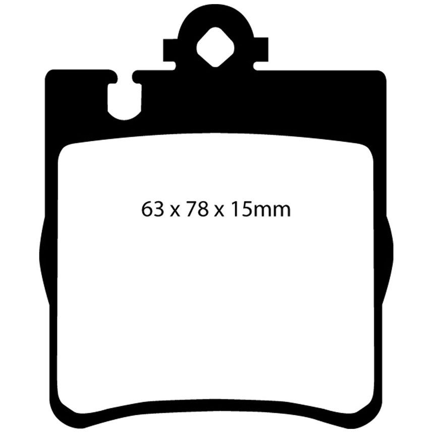 EBC Brakes Yellowstuff Performance Brake Pads