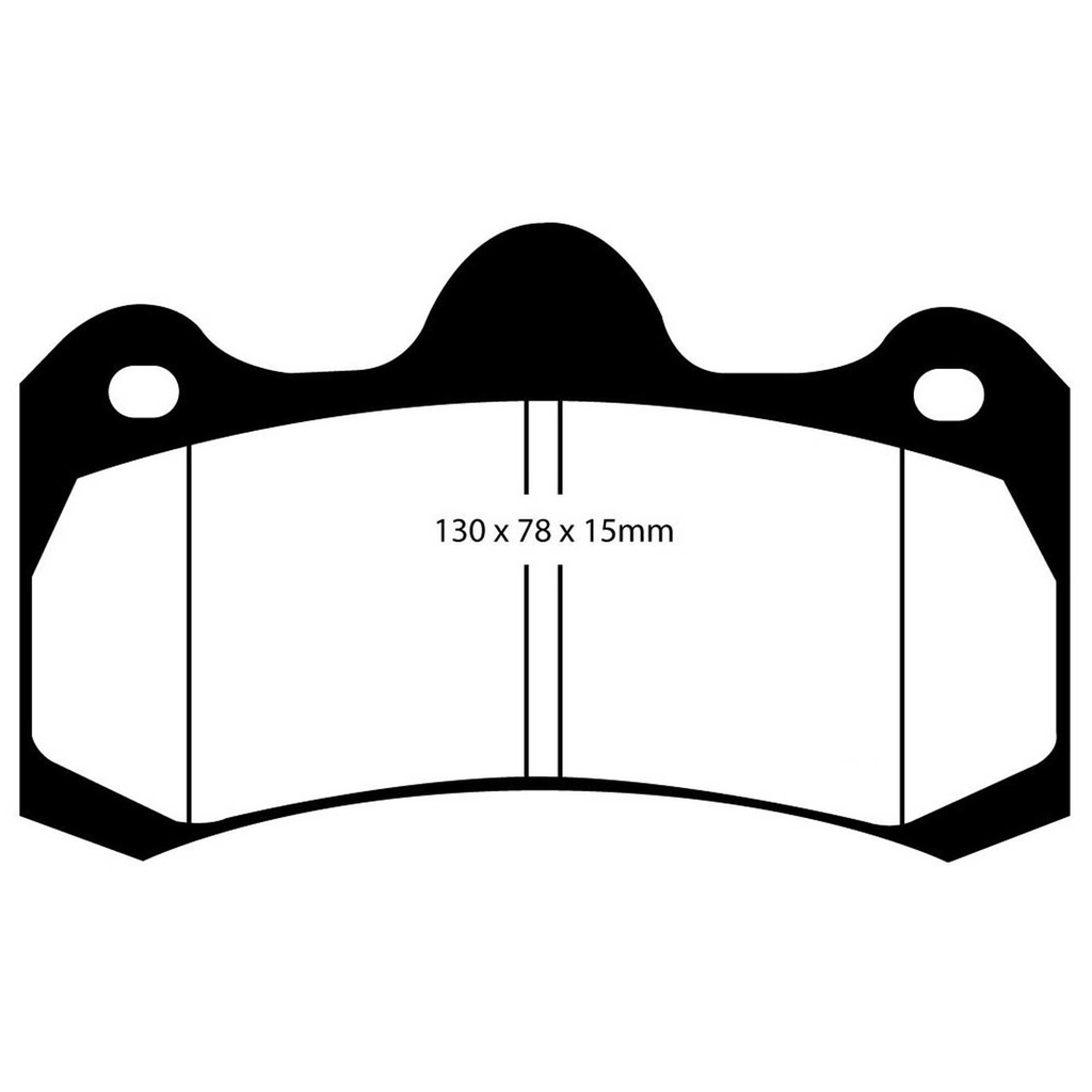 EBC Brakes Yellowstuff Performance Brake Pads