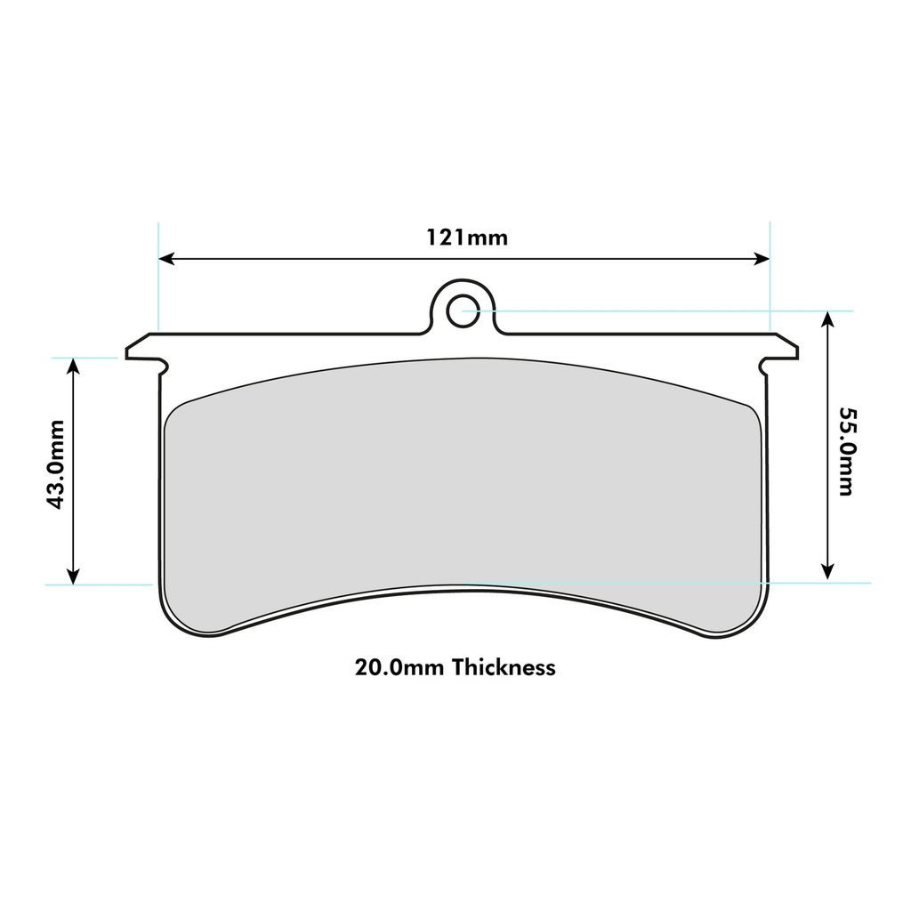Pagid RST3 Brake Pads To Fit Wilwood Superlite 4 & 6 Piston Calipers