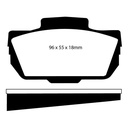 EBC Brakes Yellowstuff Performance Brake Pads
