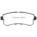 EBC Brakes Yellowstuff Performance Brake Pads
