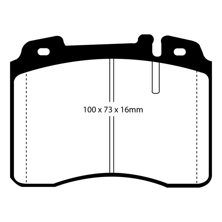 EBC Brakes Redstuff Performance Brake Pads