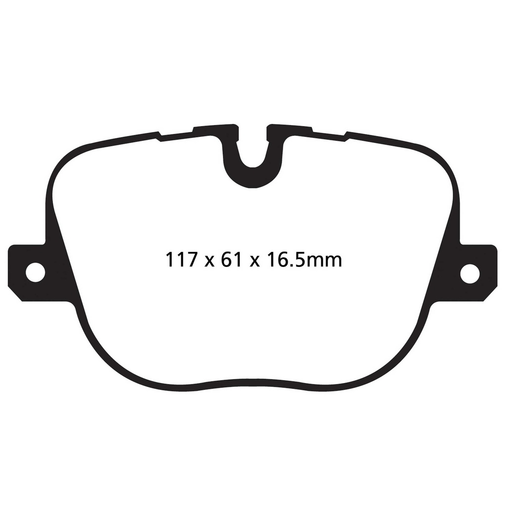 EBC Brakes Yellowstuff Performance Brake Pads