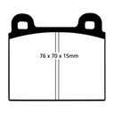 EBC Brakes Redstuff Performance Brake Pads