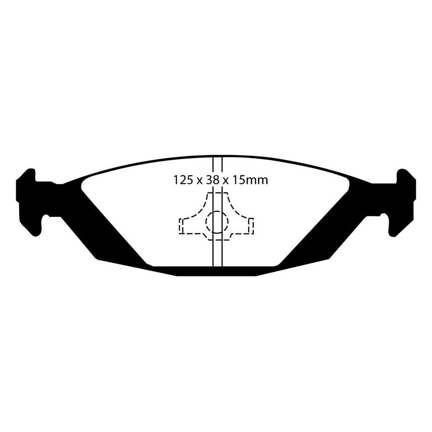EBC Brakes Yellowstuff Performance Brake Pads