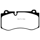 EBC Brakes Yellowstuff Performance Brake Pads