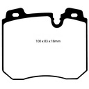 EBC Brakes Yellowstuff Performance Brake Pads