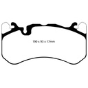 EBC Brakes Yellowstuff Performance Brake Pads