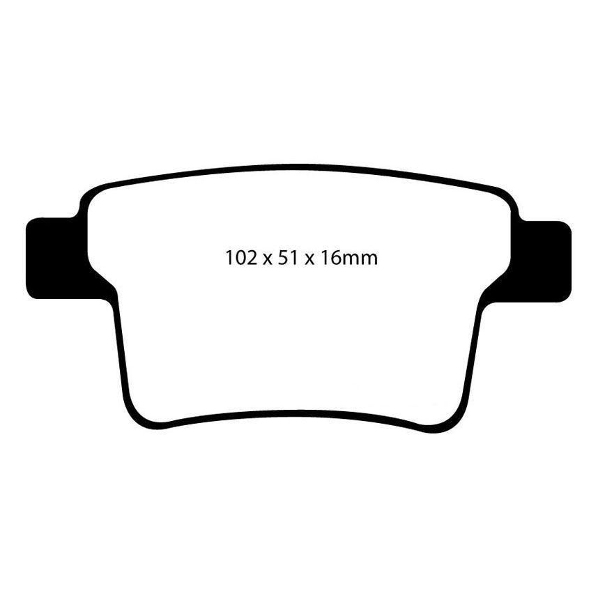 EBC Brakes Redstuff Performance Brake Pads
