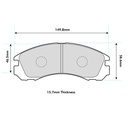 Ferodo DS3000 Brake Pads