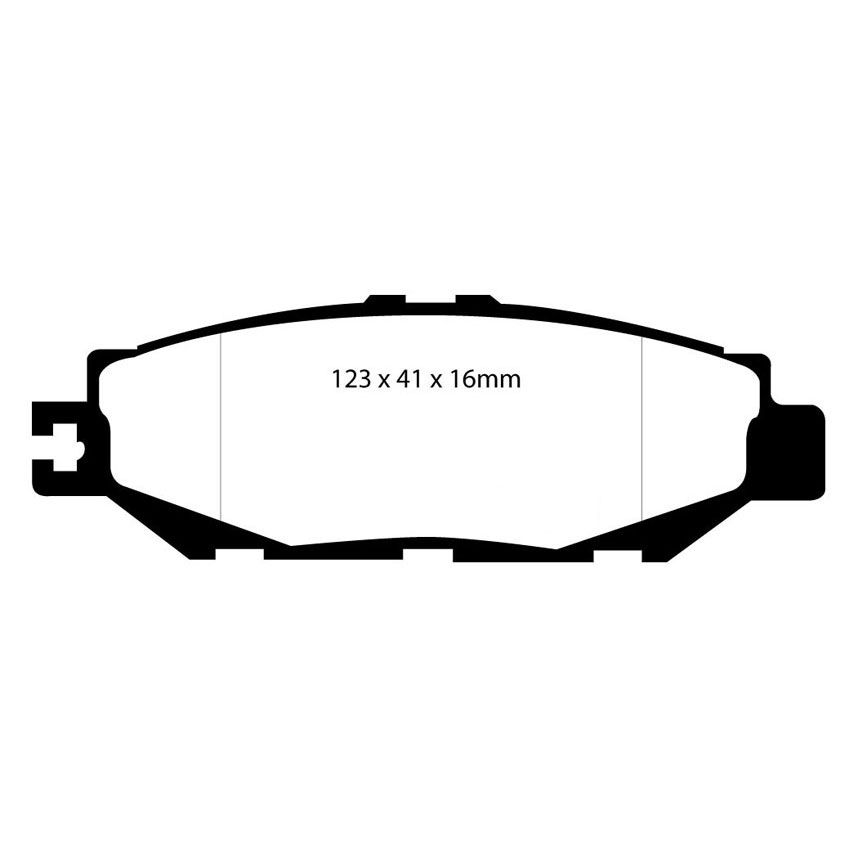 [EBCDP31008C] EBC Brakes Redstuff Performance Brake Pads