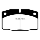 EBC Brakes Yellowstuff Performance Brake Pads