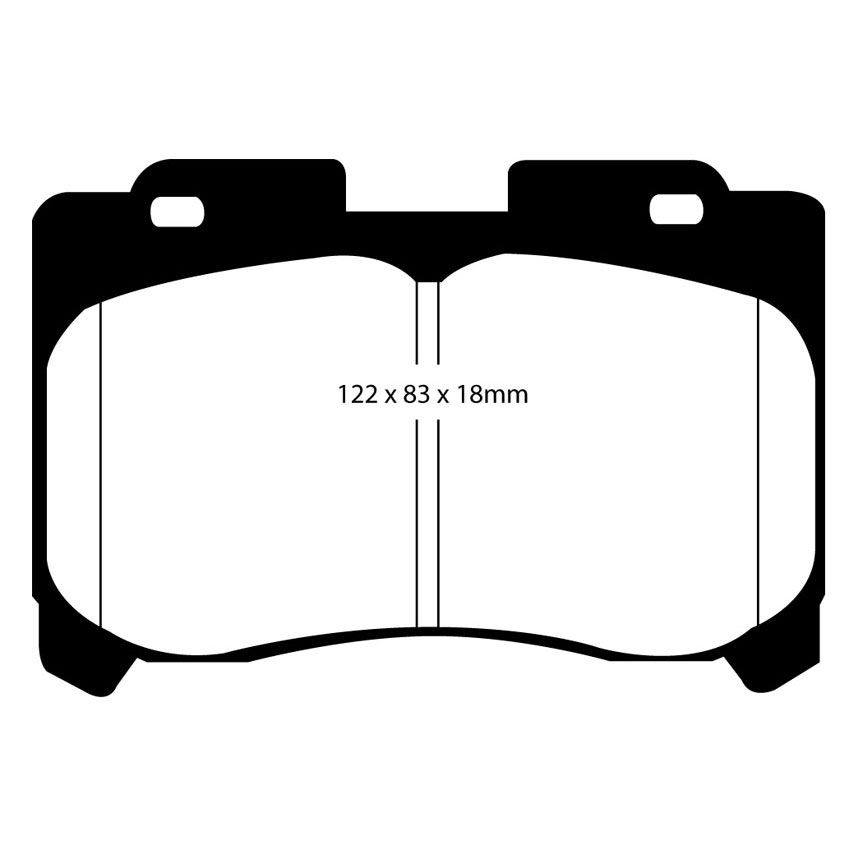 EBC Brakes Redstuff Performance Brake Pads