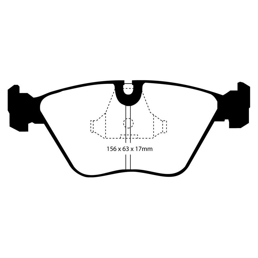 EBC Brakes Yellowstuff Performance Brake Pads