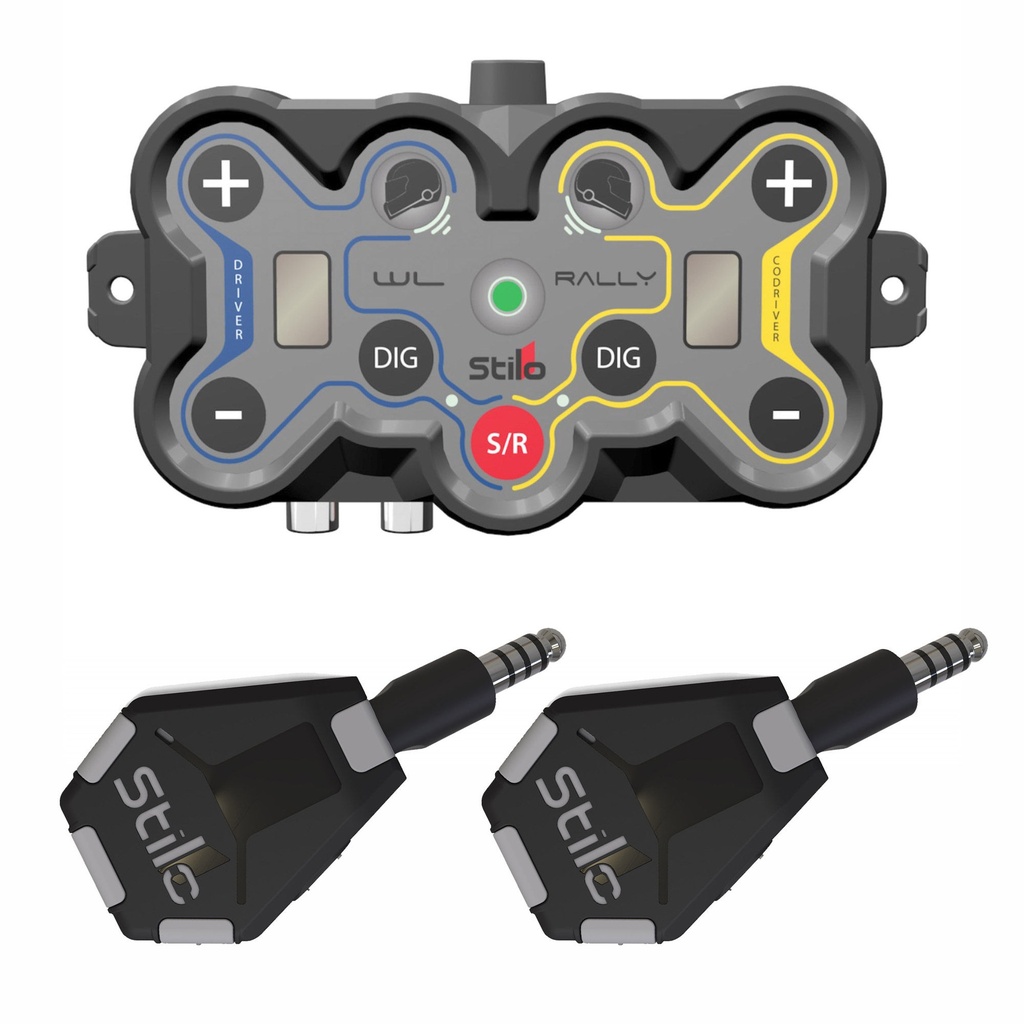[SLOAQ0001] Stilo DG WL-10 Wireless Amplifier Plus 2 x WL Key Helmet Modules Plug & Play Kit