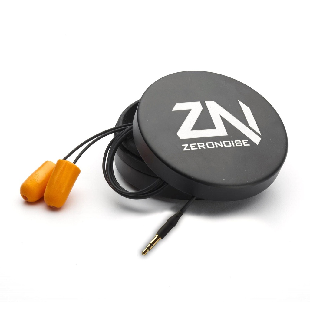 [2014372-3090166] ZeroNoise Circuit Ear Plug Speaker Kit (Semi-Custom Short, Male 3.5mm Stereo Jack Plug)