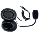 ZeroNoise Open Face Helmet Intercom Headset With Integral Ear Cups