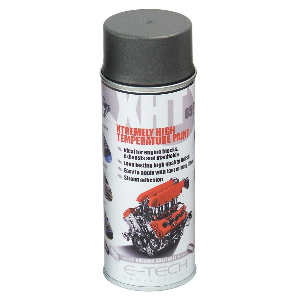 [240276-2175555] E-Tech Engineering XHT Xtremely High Temperature Paint (Black)