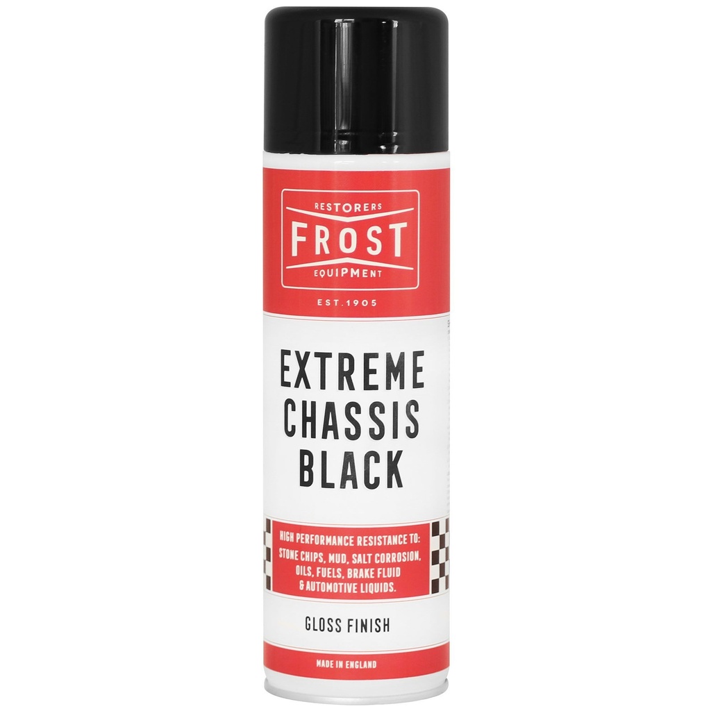 [1308015-1536386] Frost Extreme Chassis Black Spray Paint (Satin Black)