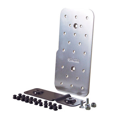 Sparco Polished Aluminium Drivers Footrest