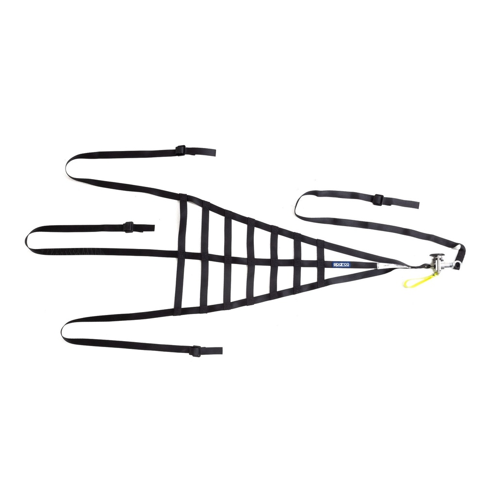 [SHWBRA0001B0K0100N] Sparco Quick Release Racing Safety Net