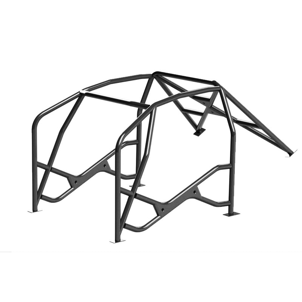 [S/WSW-FBI-0001-BLACK] SW Motorsports 6 Point Bolt In Competition Roll Cage