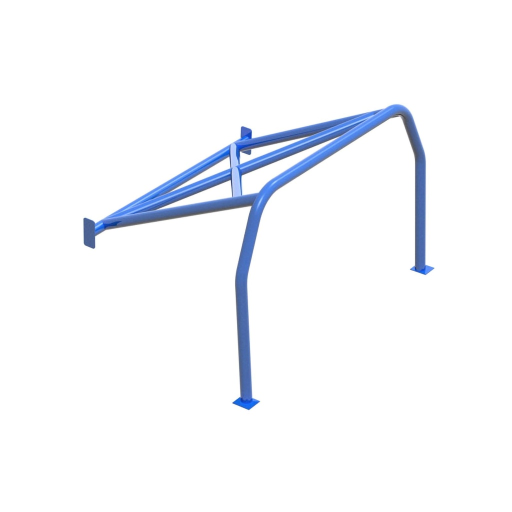 [S/WSW-HC-0055-BLUE] SW Motorsports Track Day Bolt In Half Roll Cage