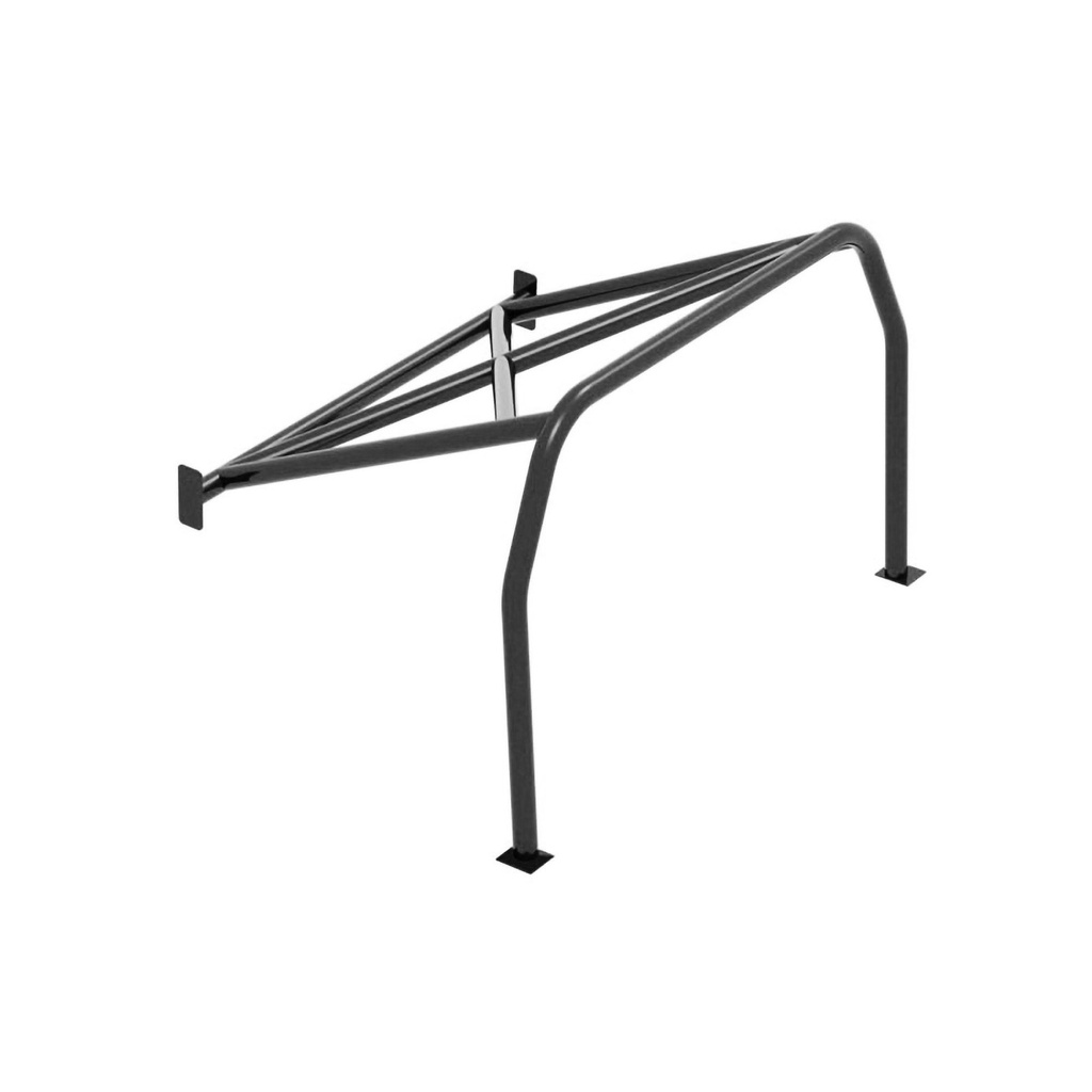 [S/WSW-HC-0055-BLACK] SW Motorsports Track Day Bolt In Half Roll Cage